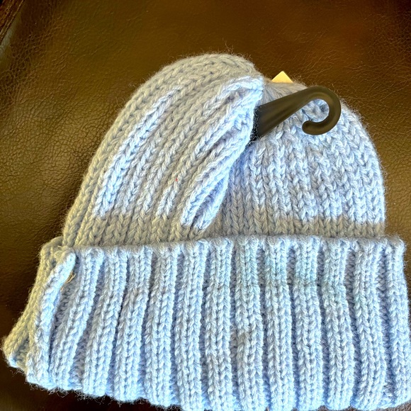 Max Grey Knit Hat Blue - Picture 2 of 2